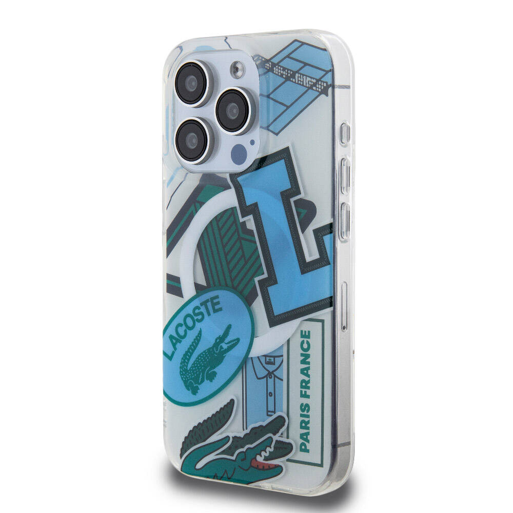 Lacoste iPhone 15 Pro Orjinal Lisanslı Magsafe Şarj Özellikli Çift Katmanlı Yamalar Desenli Telefon Kılıfı - 2 Lacoste iPhone 15 Pro Orjinal Lisanslı Magsafe Şarj Özellikli Çift Katmanlı Yamalar Desenli Telefon Kılıfı - 2